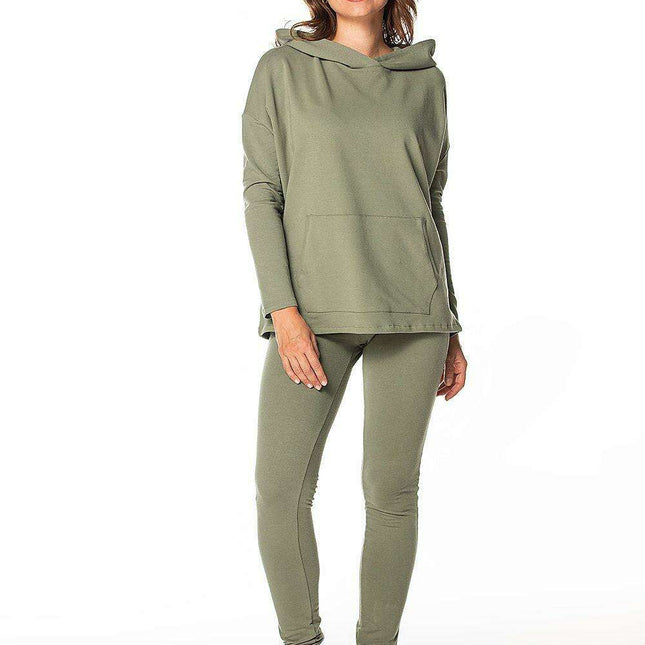 Cozy Hooded Sweatshirt with Convenient Kangaroo Pocket