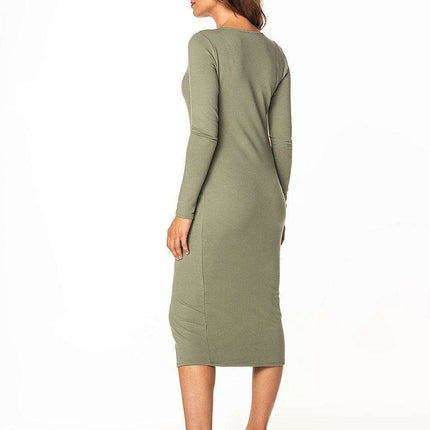 Tessita Cotton Knit Boat Neck Daydress