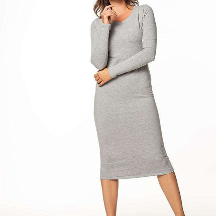 Tessita Boat Neck Cotton Knit Daydress