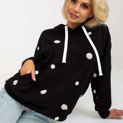 Chic Hooded Sweatshirt with Convenient Pockets