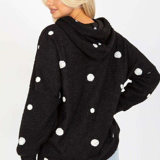 Chic Hooded Sweatshirt with Convenient Pockets
