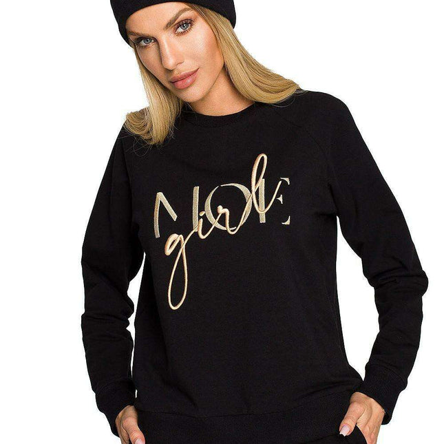 Autumn Chic Embroidered Knit Beanie