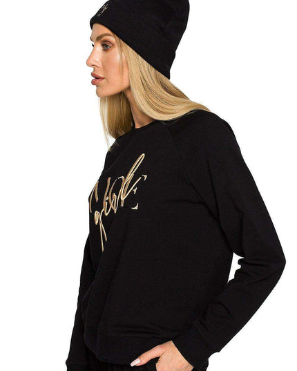 Autumn Chic Embroidered Knit Beanie
