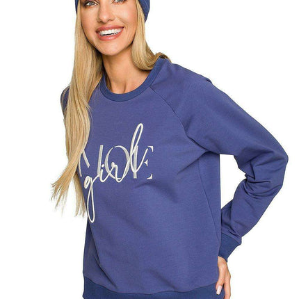 Autumn Chic Embroidered Knit Beanie