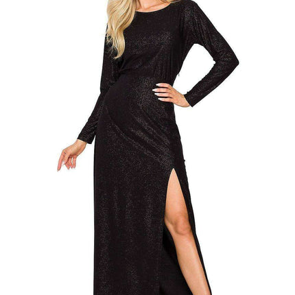 Regal Brocade Evening Gown