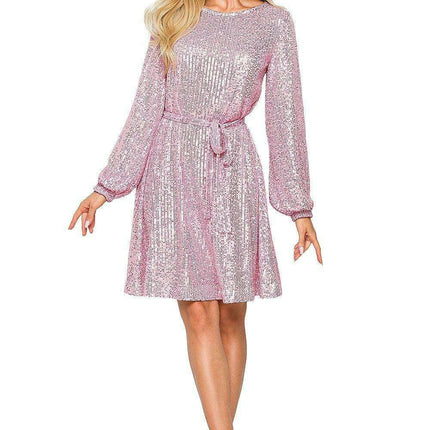 Glamorous Reversible Sequin Evening Dress