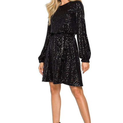 Glamorous Reversible Sequin Evening Dress