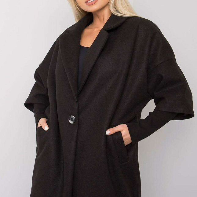 Chic Elegant Parisian Winter Coat Overcoat For Women