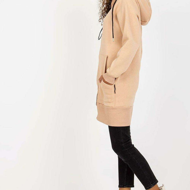 Chic Parisian Zip Up Sweatshirt For Urban Style Wardrobe