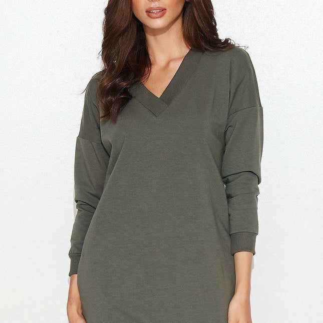 Elegant Everyday Sweatshirt Dress