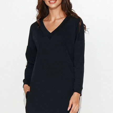 Elegant Everyday Sweatshirt Dress