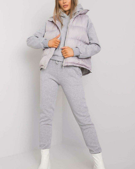 Chic Comfort Zip Vest Ensemble