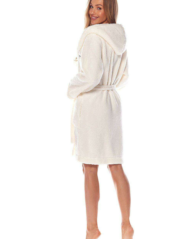 Elegant Women's Hooded Bathrobe for Ultimate Comfort