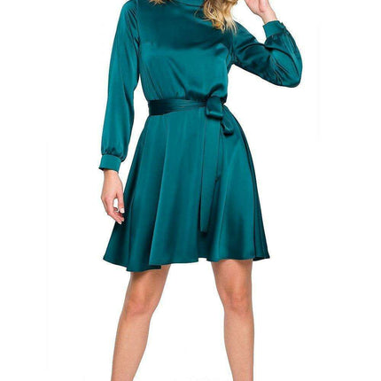 Transformable Evening Dress with Adjustable Cinched Waist: Perfect for Any Event