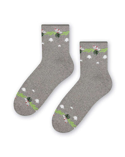Steven's Cozy Holiday Cotton Terry Socks