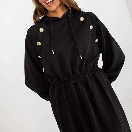 Chic Comfort Hoodie Dress
