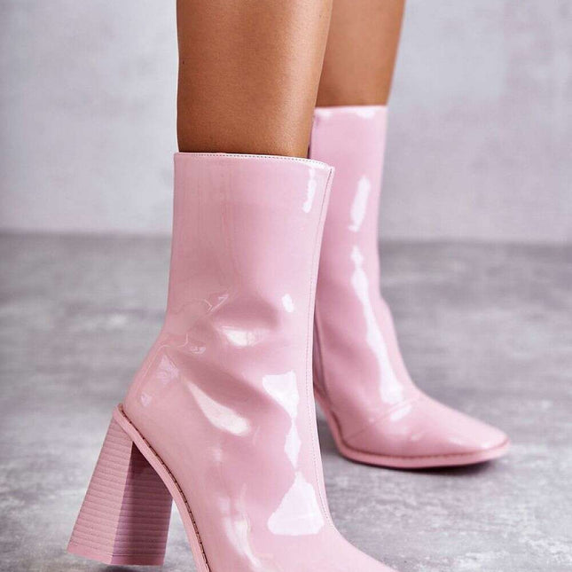 Heel boots model 173600