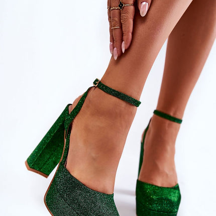 Chic Elegance Heel Sandals 180541 - Très Elite