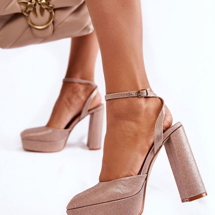 Chic Elegance Heel Sandals 180541 - Très Elite