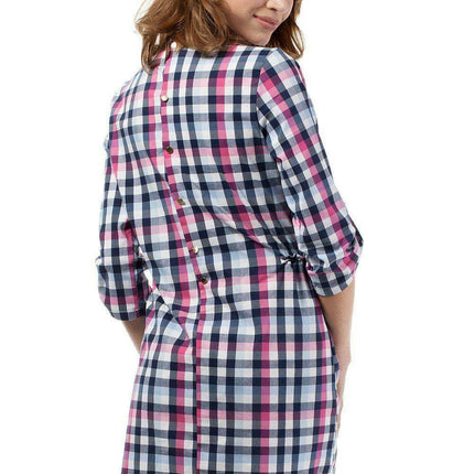 Elegant Gold-Accented Heart Pattern Daydress