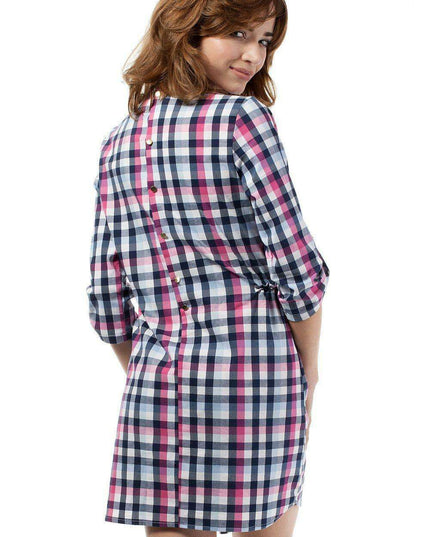 Elegant Gold-Accented Heart Pattern Daydress