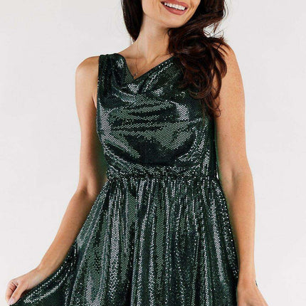 Mesmerizing Ruffled Evening Gown