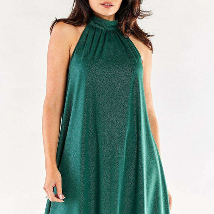 Chic Embellished Flutter Sleeve Evening Gown