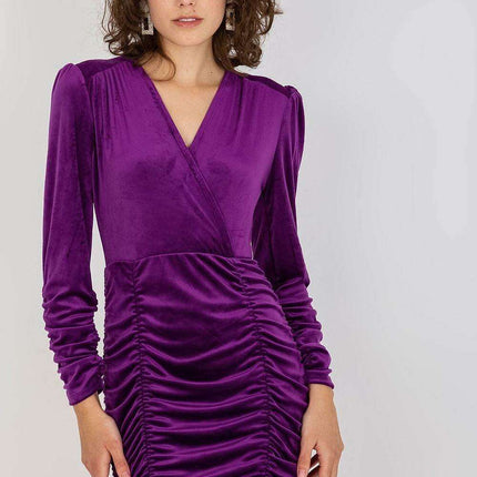 Chic Velvet Evening Gown From Paris For Elegant Evenings