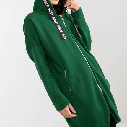 Chic Comfort Zip-Up Hoodie for Women
