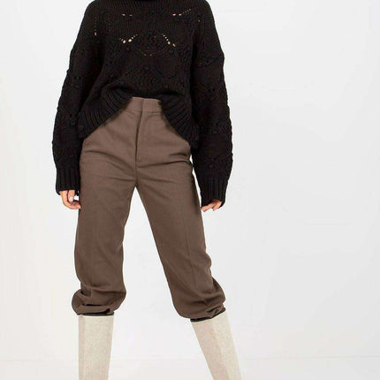 Chic Oversized Sleeve Turtleneck Knit Sweater