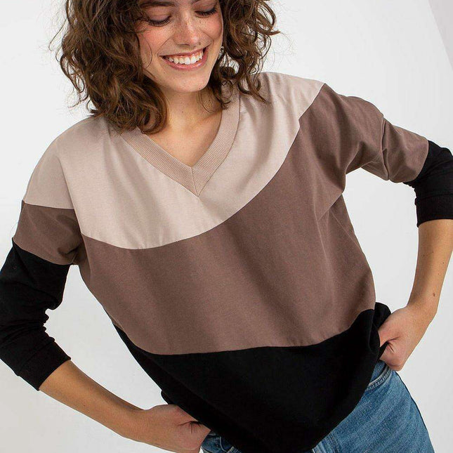 Chic Heart Cutout Sweatshirt for Women