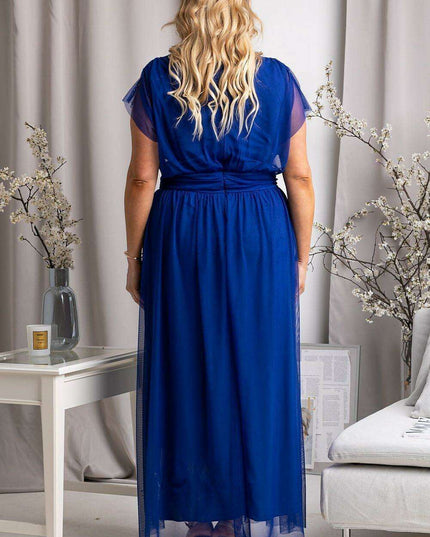 Chic Plus Size Manuela Maxi Dress for Curvy Beauties