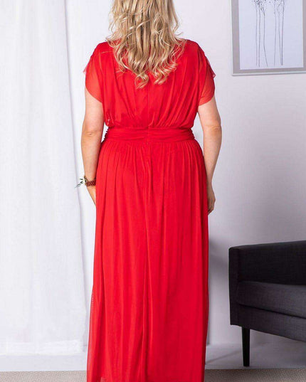 Chic Plus Size Manuela Maxi Dress for Curvy Beauties