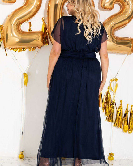 Chic Plus Size Manuela Maxi Dress for Curvy Beauties
