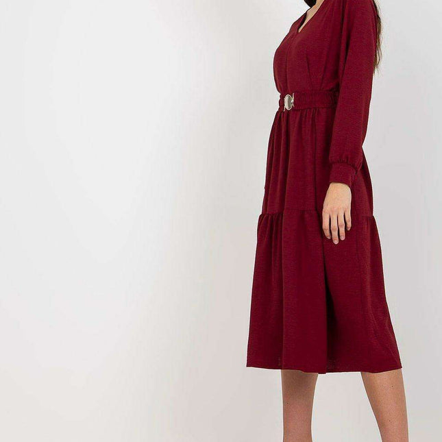Charming Heart Neckline Everyday Dress