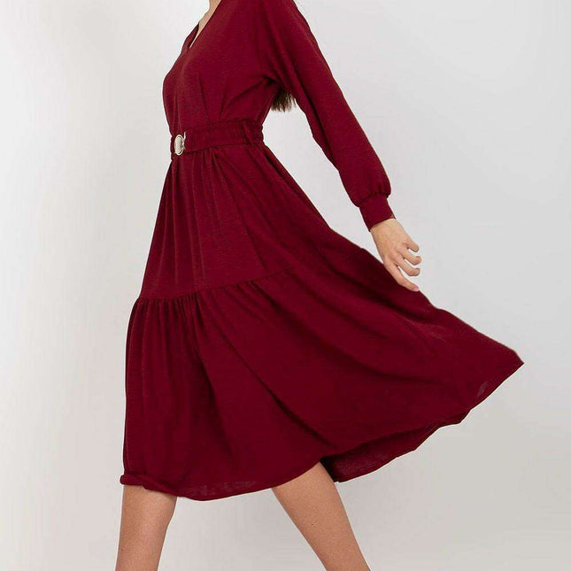 Charming Heart Neckline Everyday Dress