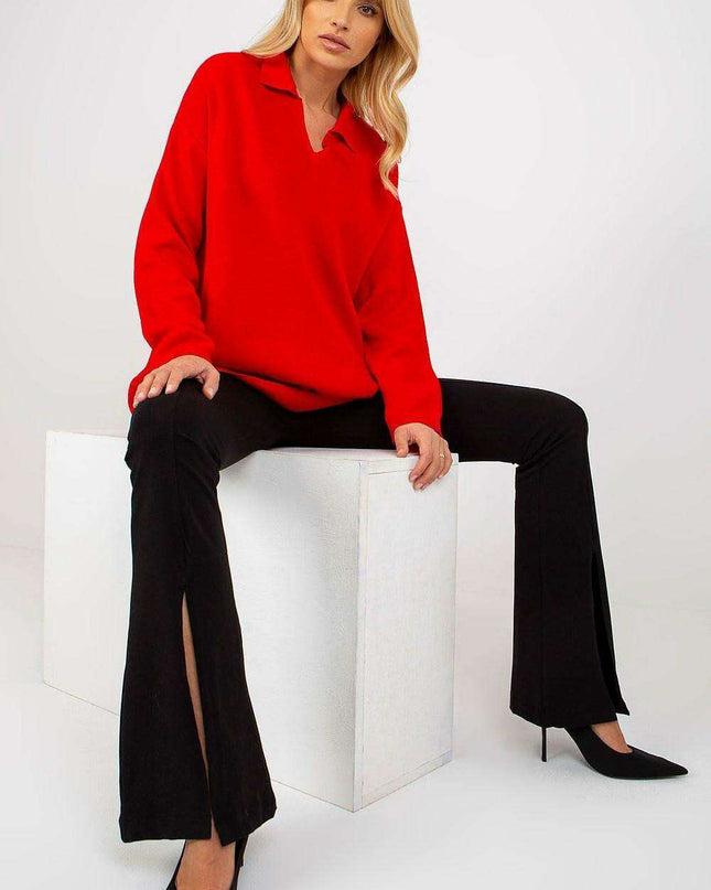 Parisian Elegance Heart Detail Sweater Rue Paris Collection