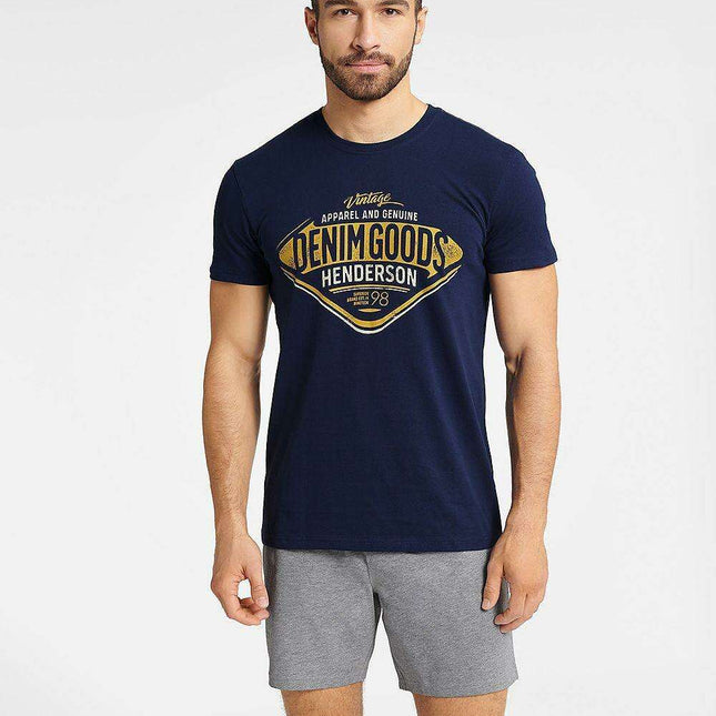 Stylish Cotton Graphic Pyjama Set for Men