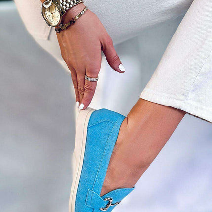 Elegant Nubuck Moccasins for Everyday Style - Model 176053