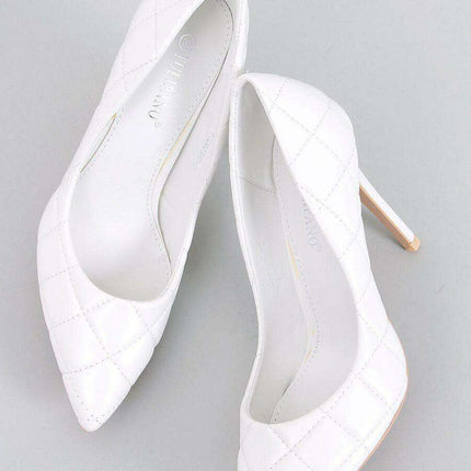 Elegant Quilted Stiletto High Heels – Eco Leather Women’s Pumps