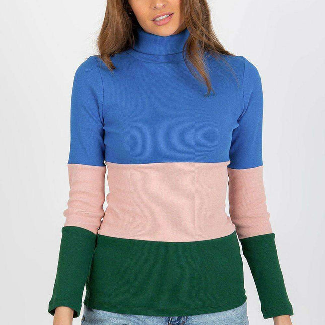 Chunky Knit Turtleneck Pullover