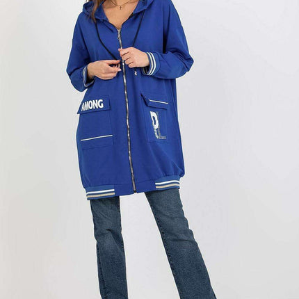 Women’s Extended Length Hooded Zip Sweatshirt