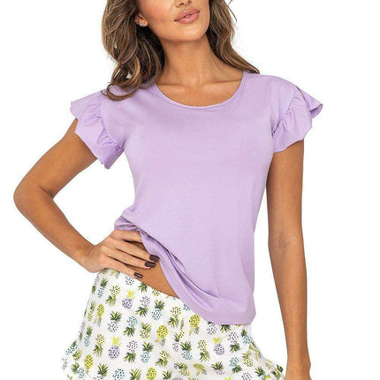 Sunny Tropical Dreams Pineapple Pajama Set