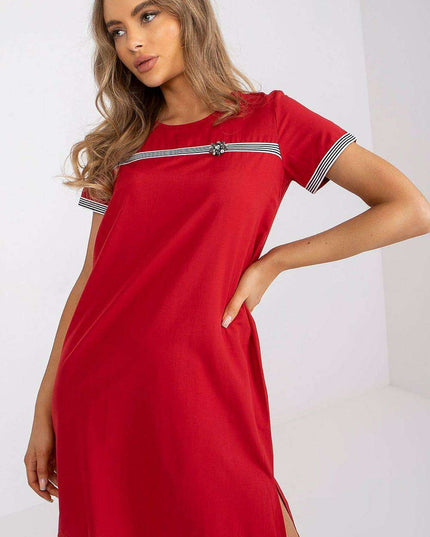 Asymmetrical Elegance: The Cotton Daydress Lakerta