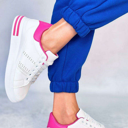 Chic Elevation Wedge Sneakers Model 176980