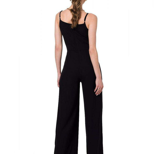 Sophisticated Office to Evening Jumpsuit with Adjustable Straps