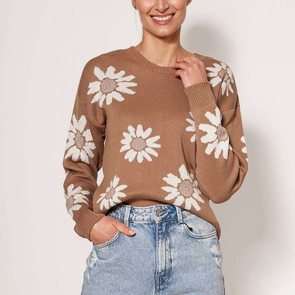 Floral Elegance Jumper
