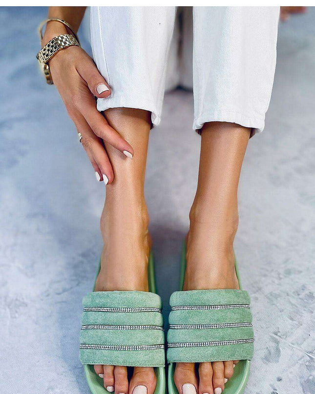 Chic Sparkling Women's Flip-flops - Model 177637