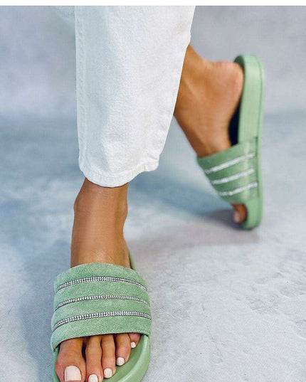 Chic Sparkling Women's Flip-flops - Model 177637