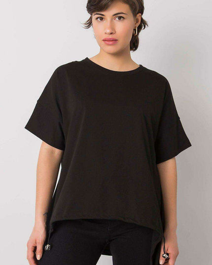 Rue Paris Parisian Elegance Women's Extended Hem Tee